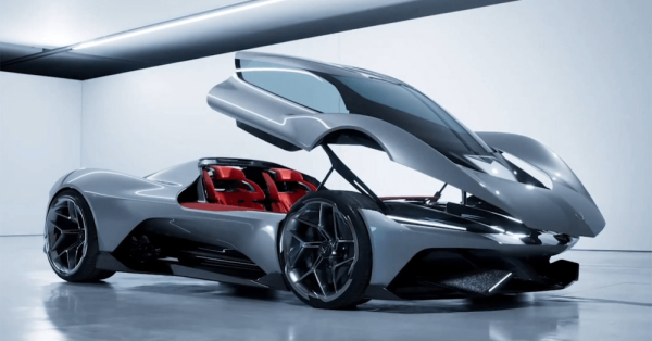 Chevrolet Corvette CX Concept: A 2,000-Horsepower Electric Hypercar with a Fighter Jet Canopy